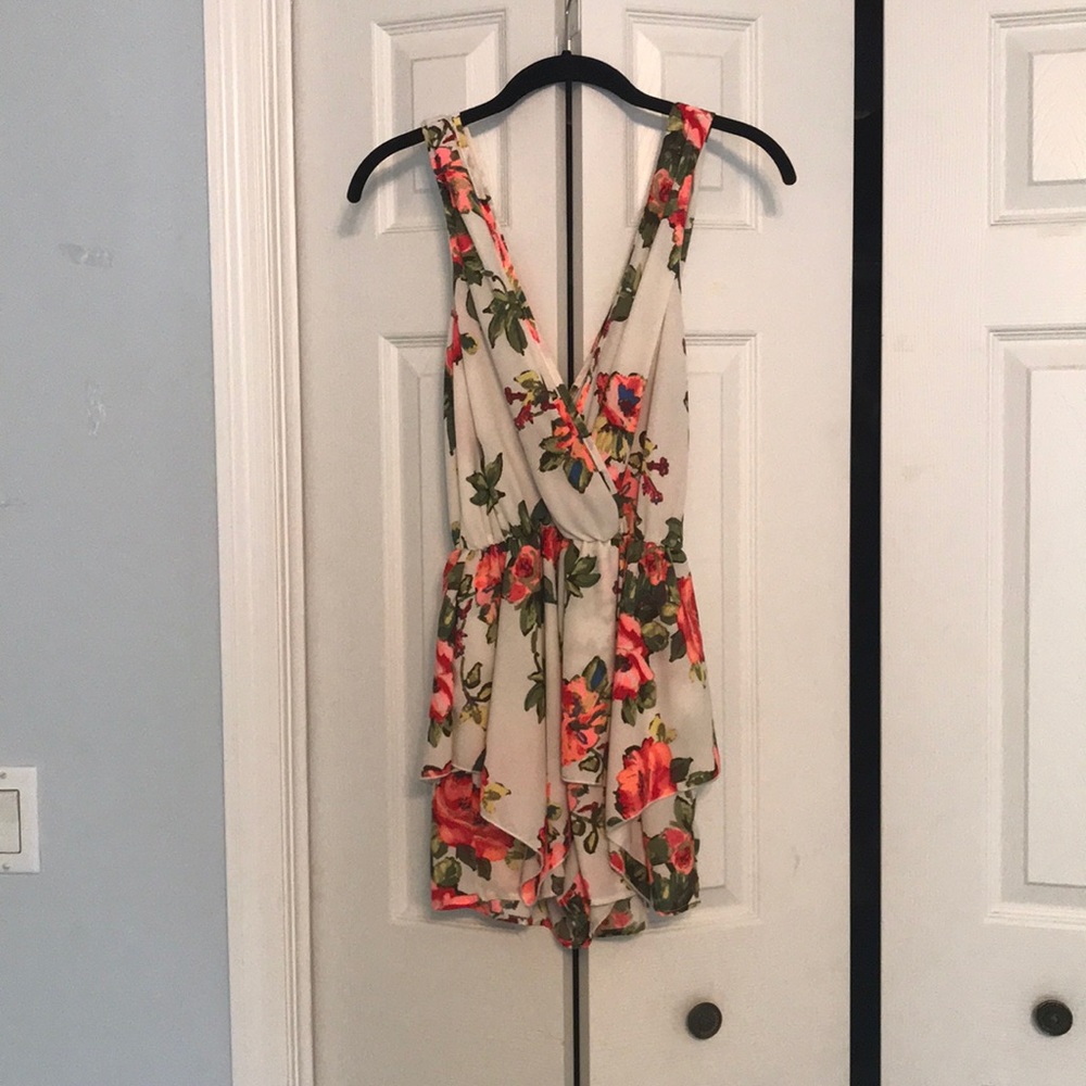 Floral romper